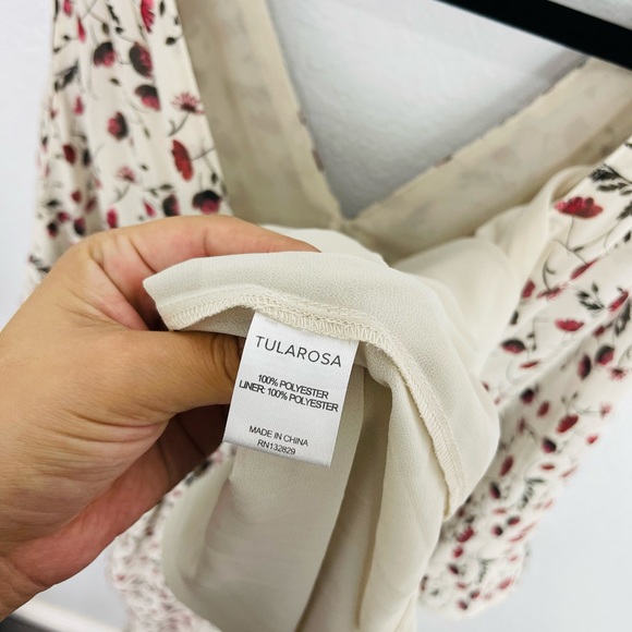 Tularosa Sumner Dress in Red Ditsy - Picture 8 of 11